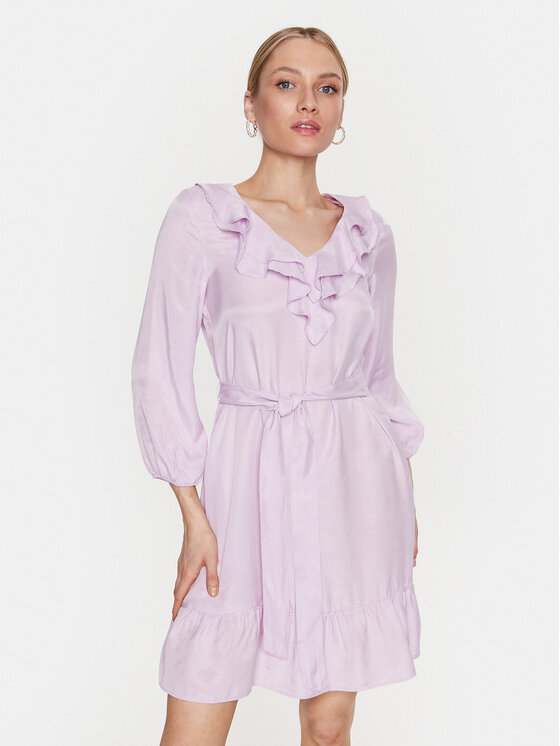 Marc Aurel Marc Aurel Ежедневна рокля 6866 1000 93087 Виолетов Regular Fit