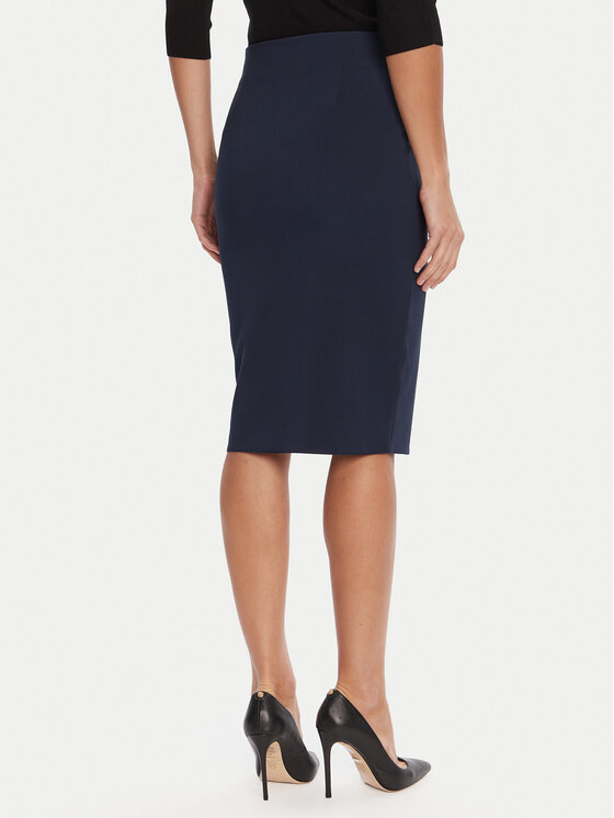 Rinascimento Rinascimento Пола тип молив CFC0125230003 Тъмносин Slim Fit