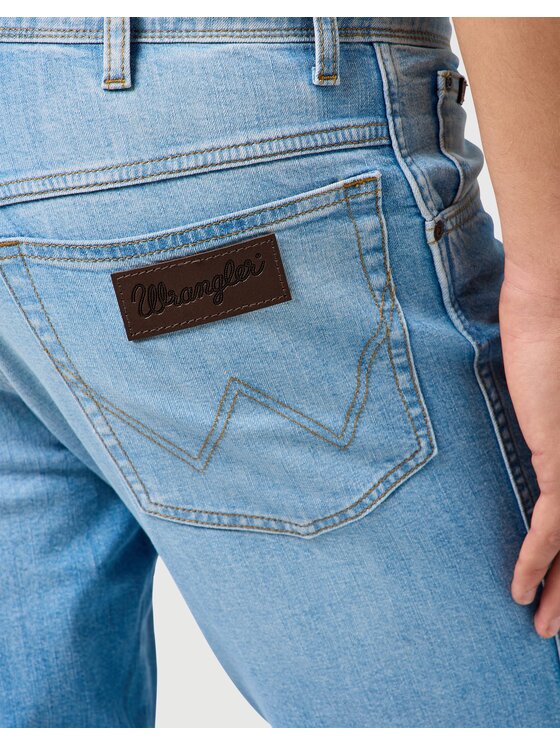 Wrangler Wrangler Jeansy TEXAS SLIM Niebieski Slim Fit