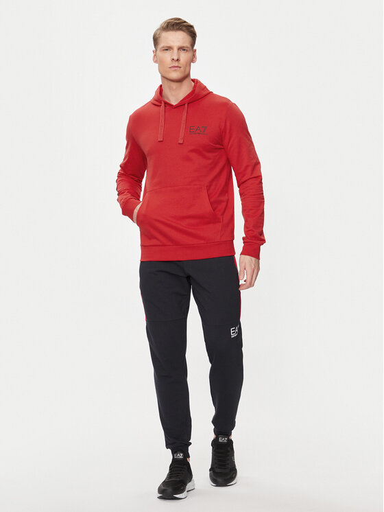 EA7 Emporio Armani EA7 Emporio Armani Majica dugih rukava 8NPM18 PJ05Z 1461 Crvena Regular Fit