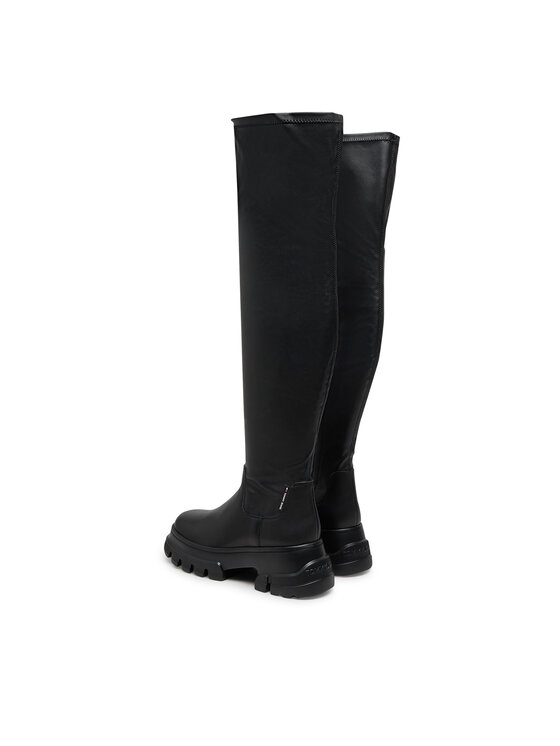 Tommy Jeans Tommy Jeans Ботуши Tjw Lightweight Otk Boot EN0EN02634 Черен