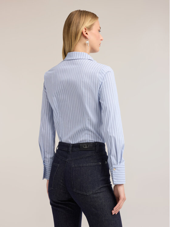 Motivi Motivi Koszula 5082Q101006N0R4 Turkusowy Regular Fit