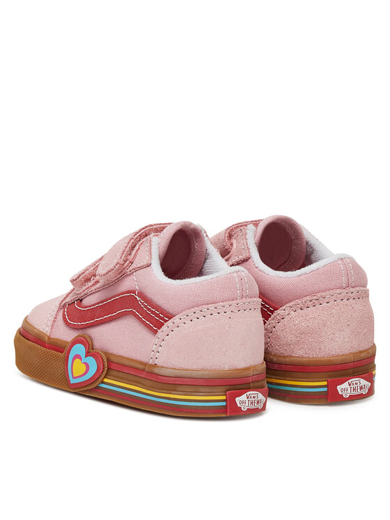 Vans Vans Sportcipők Old Skool V Heart VN000D4SBIY1 Rózsaszín