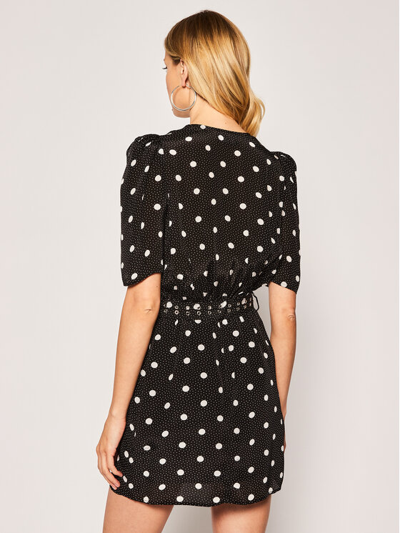 The Kooples The Kooples Φόρεμα καθημερινό FROB20068K Μαύρο Regular Fit