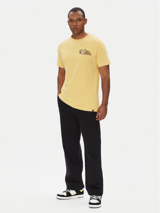 DC DC Póló ADYZT05460 Sárga Regular Fit