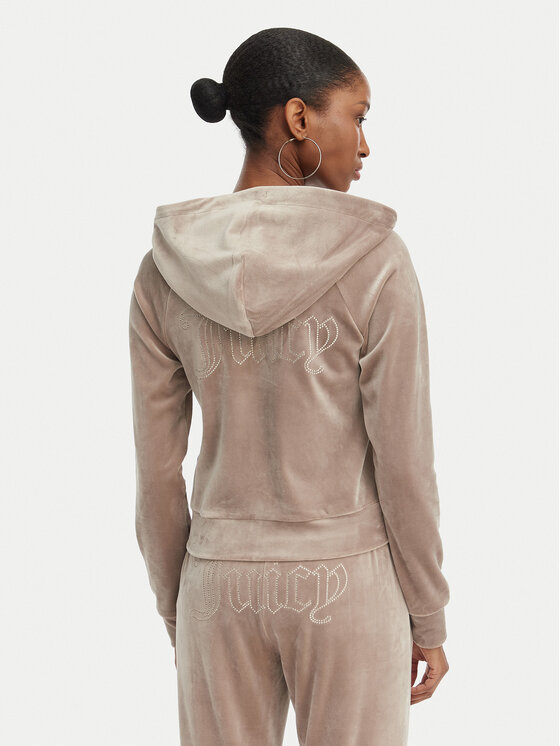 Juicy Couture Juicy Couture Bluză Madison JCWAS126326 Bej Slim Fit