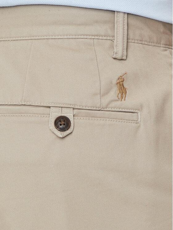 Polo Ralph Lauren Polo Ralph Lauren Pantalon scurți din material 710799213013 Bej Slim Fit