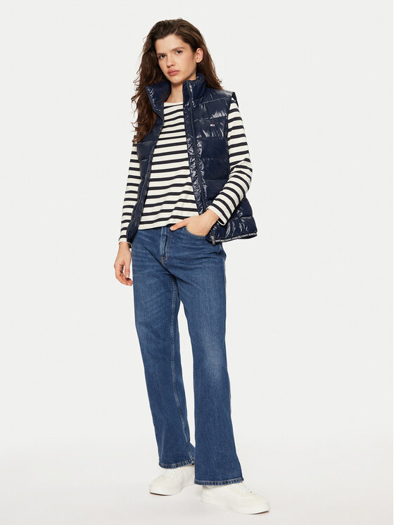 Tommy Jeans Tommy Jeans Vestă DW0DW19390 Bleumarin Regular Fit