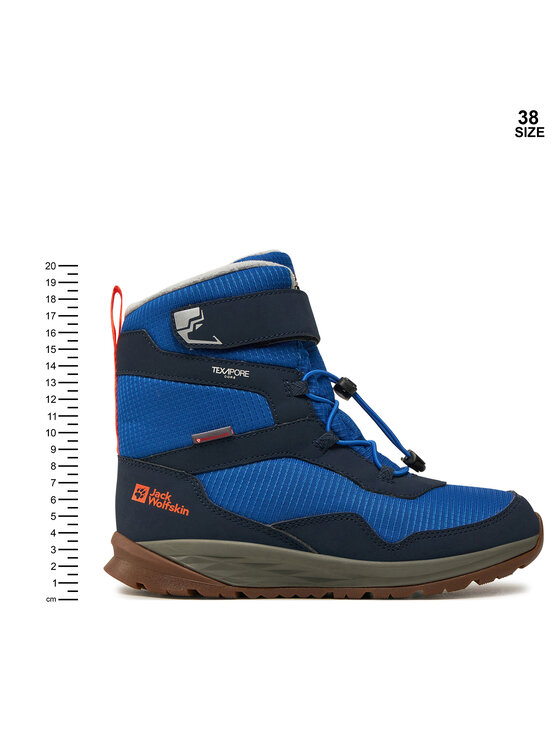 Jack Wolfskin Jack Wolfskin Cizme de zăpadă Polar Bear-B Texapore High Vc K A62145 Albastru