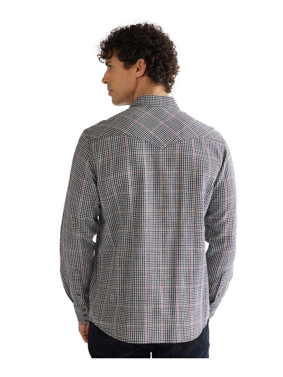 Wrangler Wrangler Koszula 112387074 Kolorowy Regular Fit