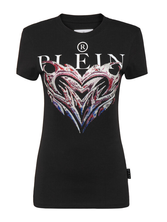 PHILIPP PLEIN PHILIPP PLEIN T-Shirt 1335 Černá Regular Fit