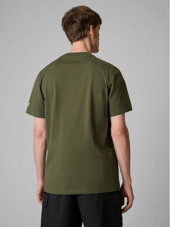 4F 4F T-Shirt TREKKING Khaki Regular Fit