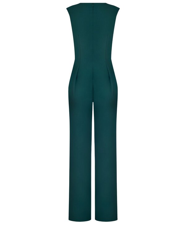 Rinascimento Rinascimento Jumpsuit Tuta Incrocio Jumpsuit Verde Regular Fit