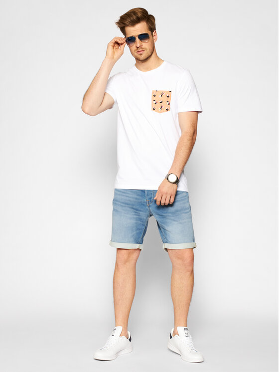 T-shirt Can 12193475 Bianco Regular Fit