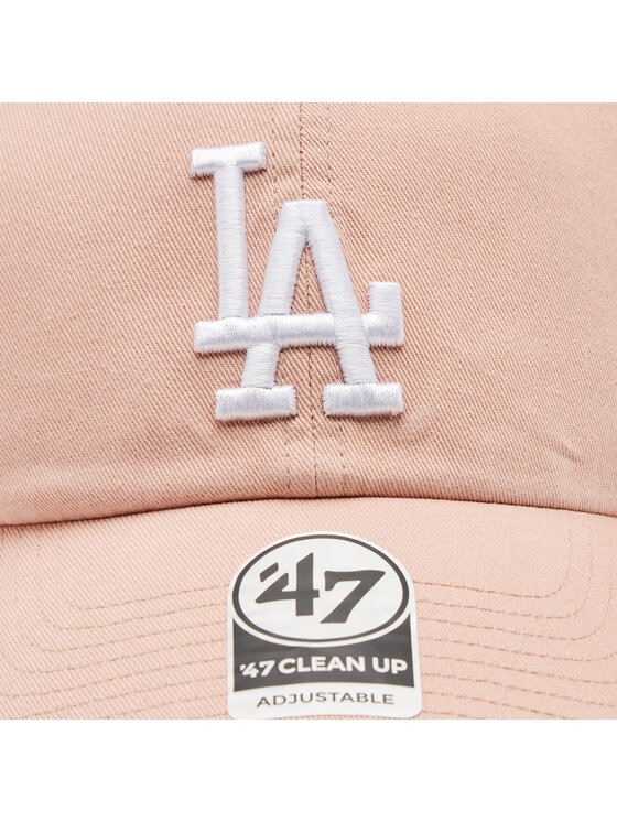 47 Brand 47 Brand Καπέλο Jockey Mlb Los Angeles Dodgers ’47 Clean Up W/No Loop Label B-NLRGW12GWS-DV Πορτοκαλί