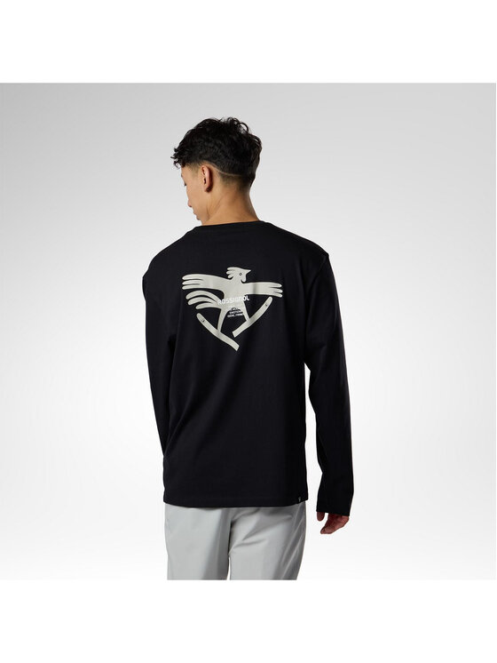 Rossignol Rossignol Longsleeve M Long Sleeve Tee Czarny Regular Fit