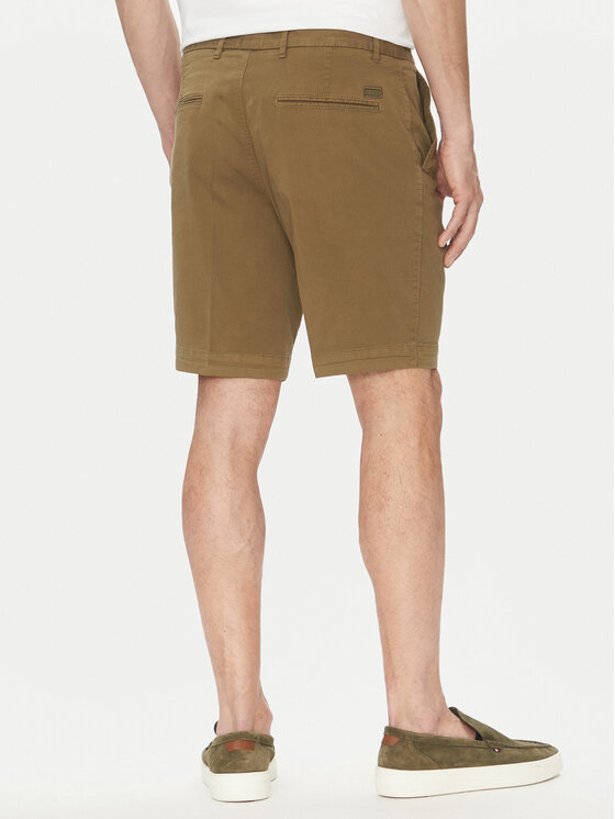 BOSS BOSS Stoffshorts H-Slice 50540743 Grün Regular Fit