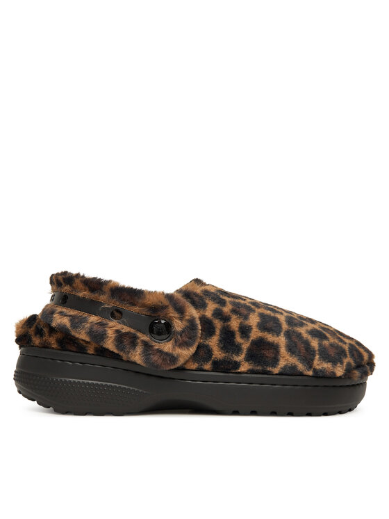 Crocs Crocs Papuci de casă Classic Unfurgettable Animal Clog 212002 Maro