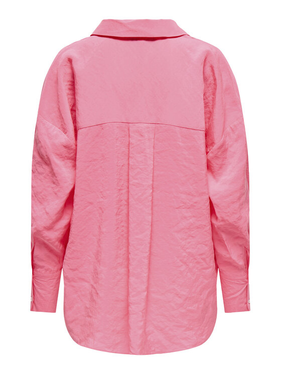 ONLY ONLY Košile Zazima 15272523 Růžová Oversize