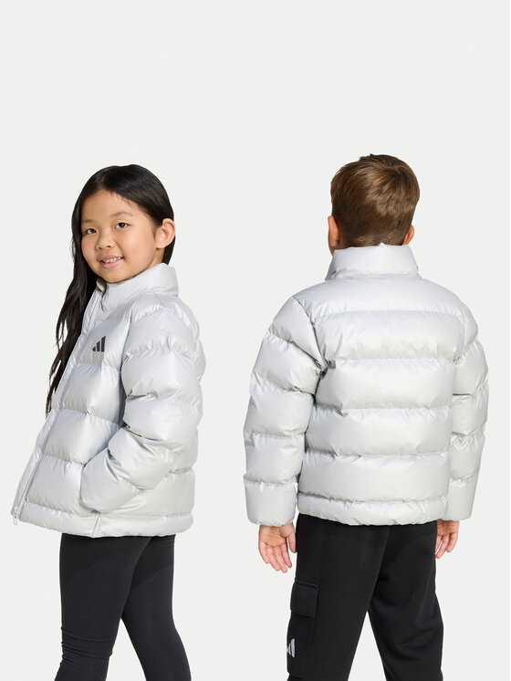 adidas adidas Winterjacke JW2474 Silberfarben Regular Fit