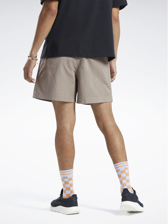 Reebok Reebok Szorty sportowe Classics Skateboard Shorts HT8174 Brązowy