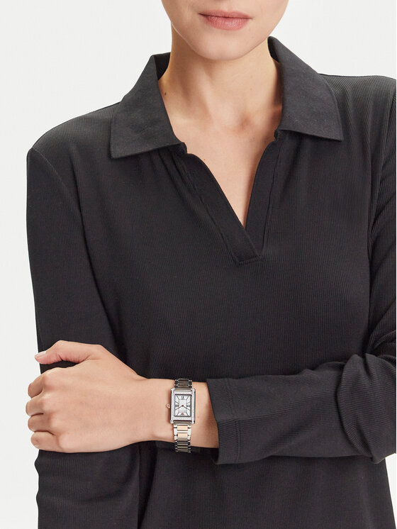 Emporio Armani Emporio Armani Ceas Genni AR11626 Argintiu