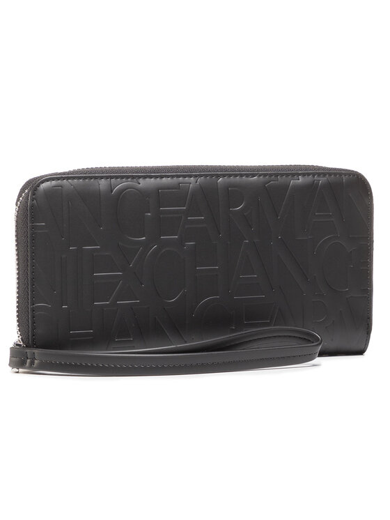 Armani Exchange Duży Portfel Damski 948451 CC793 00020 Czarny