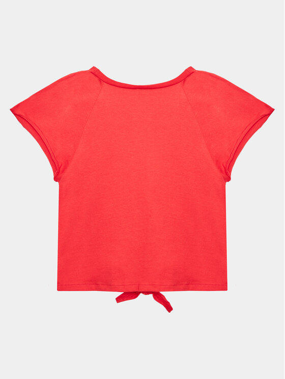 United Colors Of Benetton United Colors Of Benetton Majica 3096G108Y Rdeča Regular Fit