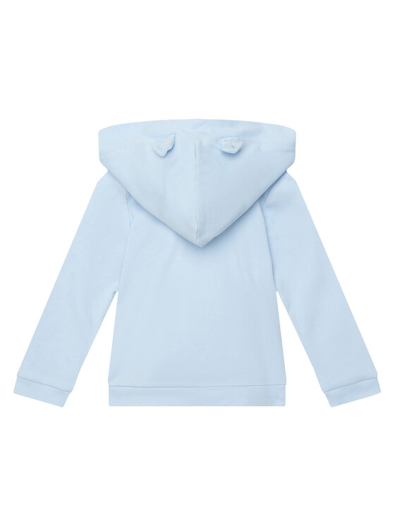 Guess Guess Кмплект суитшърт, боди и спортни панталони H6YG09 K4135 Светлосин Regular Fit