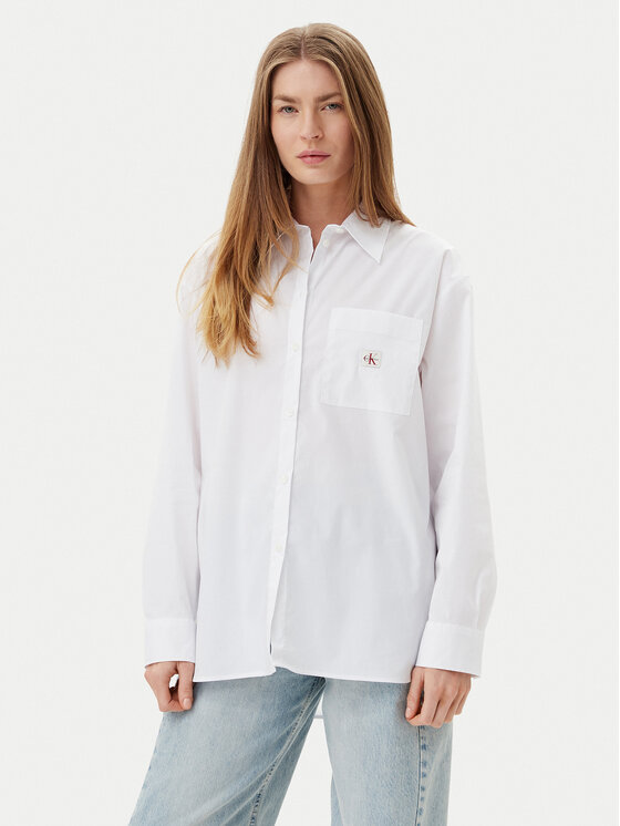 Calvin Klein Jeans Calvin Klein Jeans Ing LV047C143G Fehér Relaxed Fit