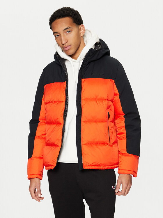 Champion Champion Зимно яке 220345 Оранжев Regular Fit