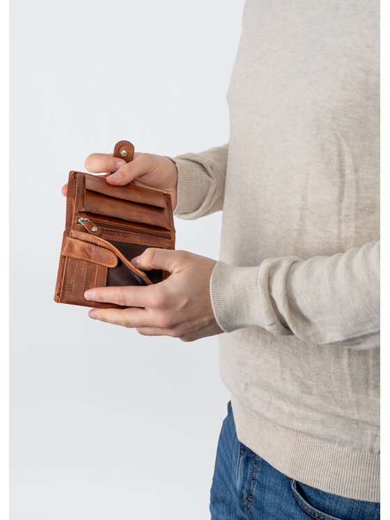 Mustang Mustang Portafoglio DENIMO HIGH WALLET Marrone