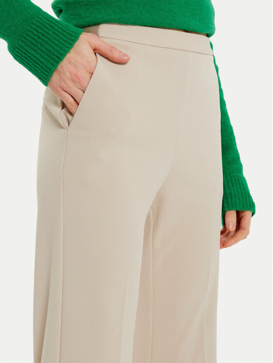 Imperial Imperial Szövet nadrág P3E9IAW Bézs Flare Fit