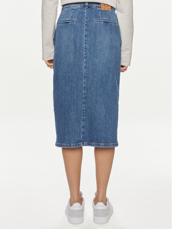 Marella Marella Jeans suknja Cast 2413101024 Plava Regular Fit