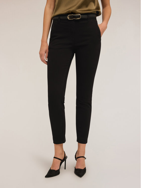 Motivi Motivi Pantaloni di tessuto P729Q004059N033 Nero Boy Fit