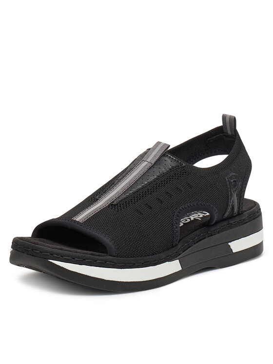 Rieker Rieker Sandale V59B5-00 Negru