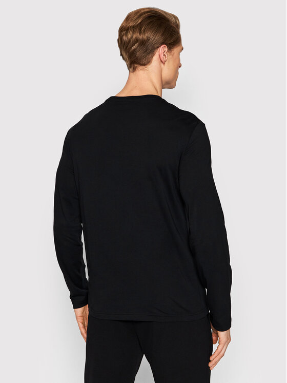 EA7 Emporio Armani EA7 Emporio Armani S dlouhým rukávem 8NPT09 PJNQZ 1200 Černá Regular Fit