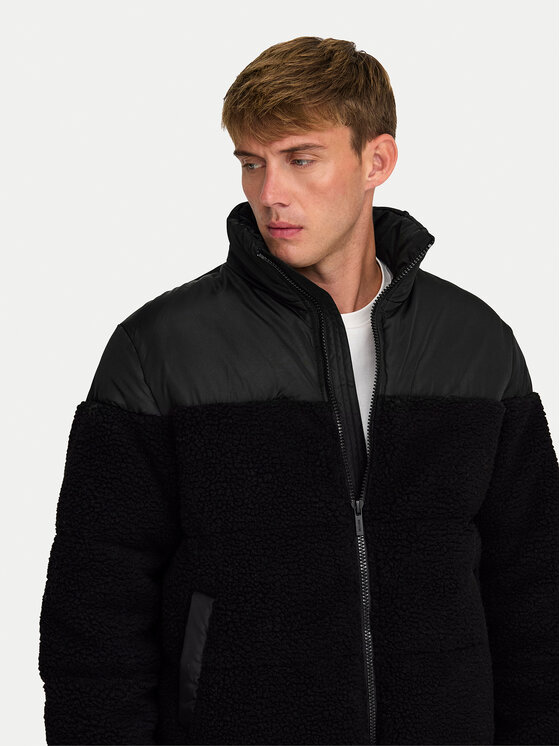 Only & Sons Only & Sons Зимова куртка 22030456 Чорний Regular Fit