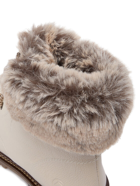 Remonte Remonte Schnürschuhe CEO-D0B74-80 Écru