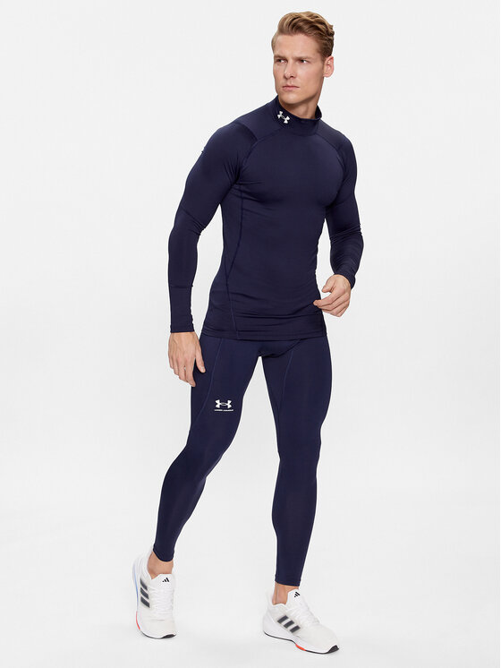 Under Armour Under Armour Legginsy Ua Cg Armour Leggings 1366075 Granatowy Compression Fit