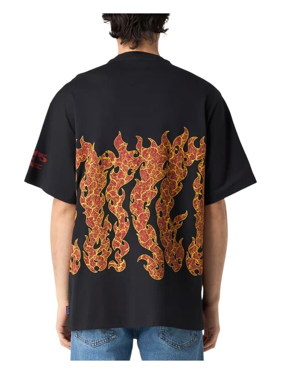 OCTOPUS OCTOPUS T-shirt 25sots92 Nero Regular Fit