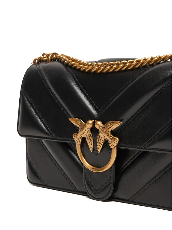 PINKO PINKO Ročna torba Love One Classic Light Dc Al 25-26 PLTT 104549 A2OS Črna
