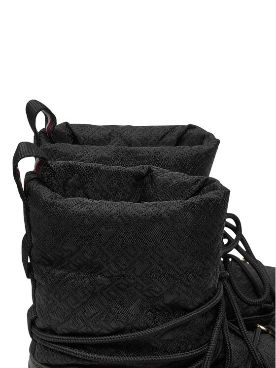 Tommy Hilfiger Tommy Hilfiger Μπότες Χιονιού FW0FW08430 Μαύρο