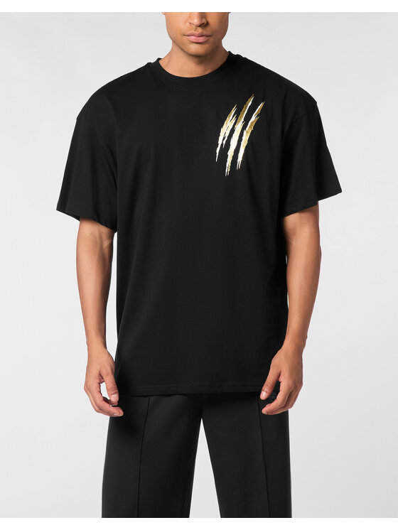 Plein Sport Plein Sport T-särk 24083 Must Regular Fit
