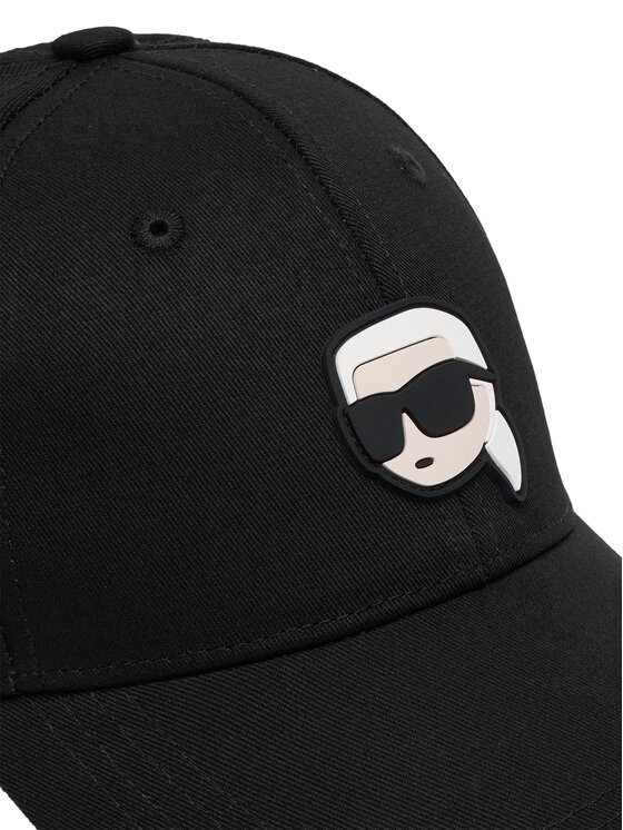 KARL LAGERFELD KARL LAGERFELD Czapka z daszkiem A1W33037 Czarny