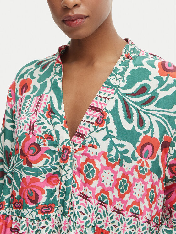 Iconique Iconique Літня сукня Morena IC26-094 Кольоровий Relaxed Fit