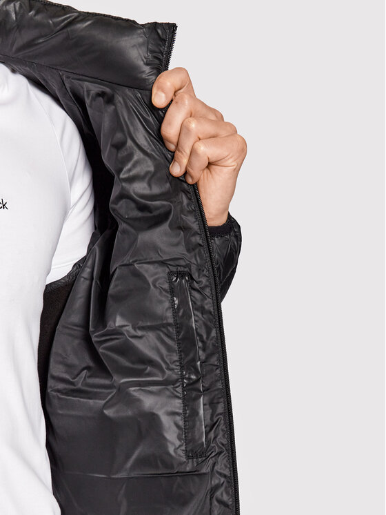 Calvin Klein Calvin Klein Átmeneti kabát Recycled Side K10K108291 Fekete Regular Fit