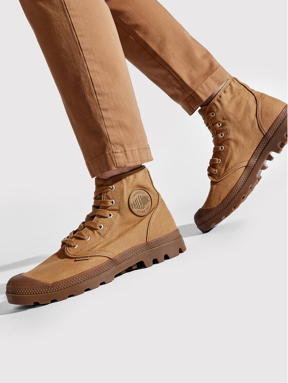 Palladium Palladium Turistická obuv Pampa Hi 02352-209-M Hnědá