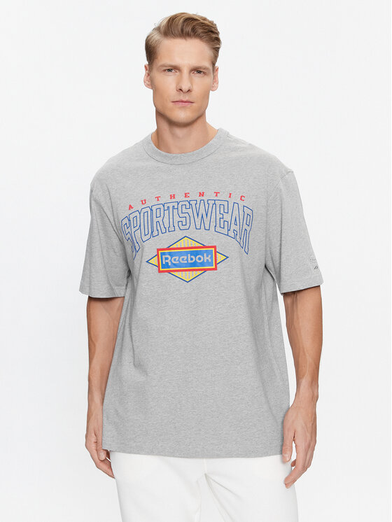 Reebok Reebok T-Shirt Sporting Goods II0674 Šedá Regular Fit