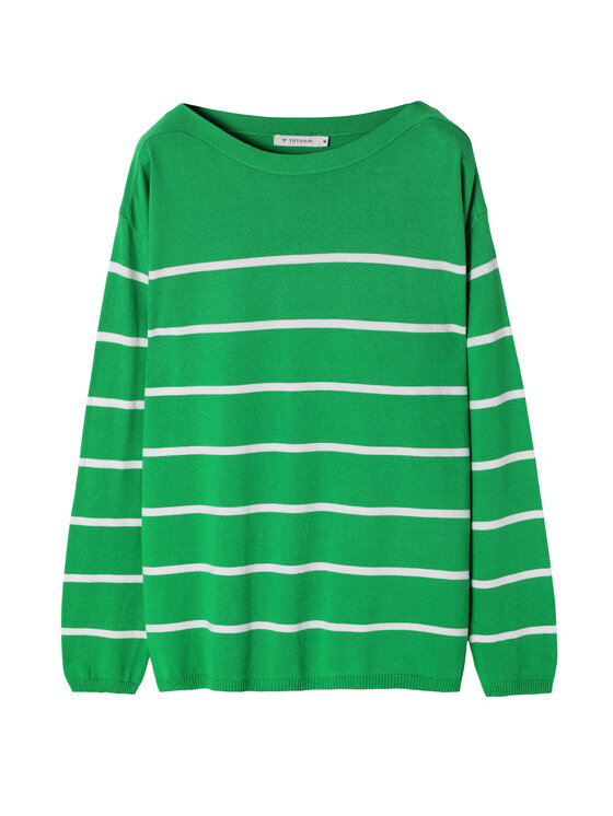 TATUUM TATUUM Sweter DROP 1 Zielony Classic Fit
